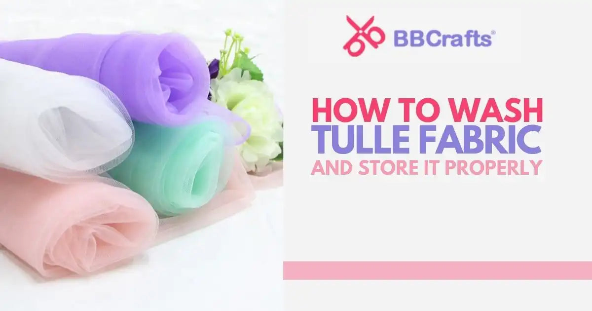 How to Wash Tulle Fabric and Store It Properly BBCrafts.com How to Wash Tulle Fabric and Store It Properly BBCrafts.com