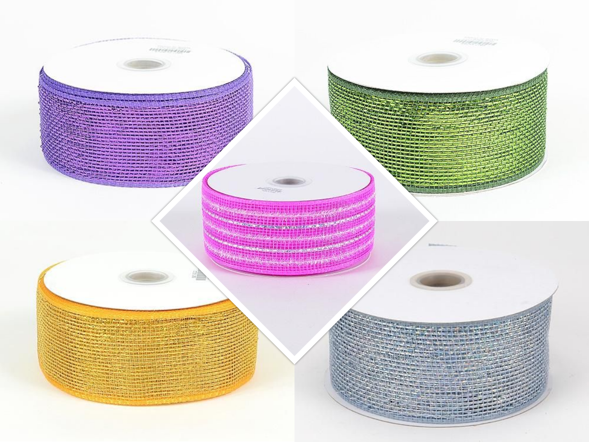 Home Décor with Stunning Deco Mesh Ribbon Decorations
