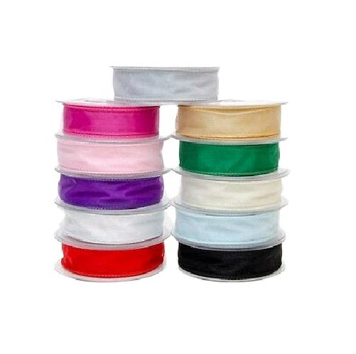 1.5 inch Nylon Sheer Ribbon Assorted Colors, 100 yards - Wholesale Flowers  and Supplies