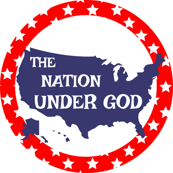 The Nation Under God Metal Sign: Made In USA