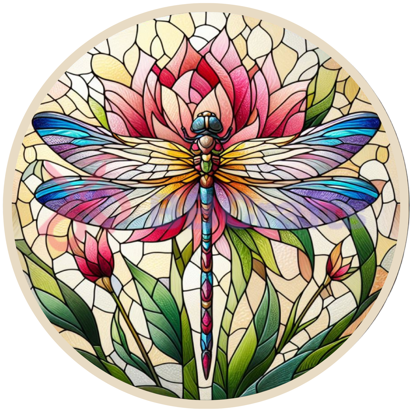 Dragonfly Metal / Vinyl Sign - Made in USA