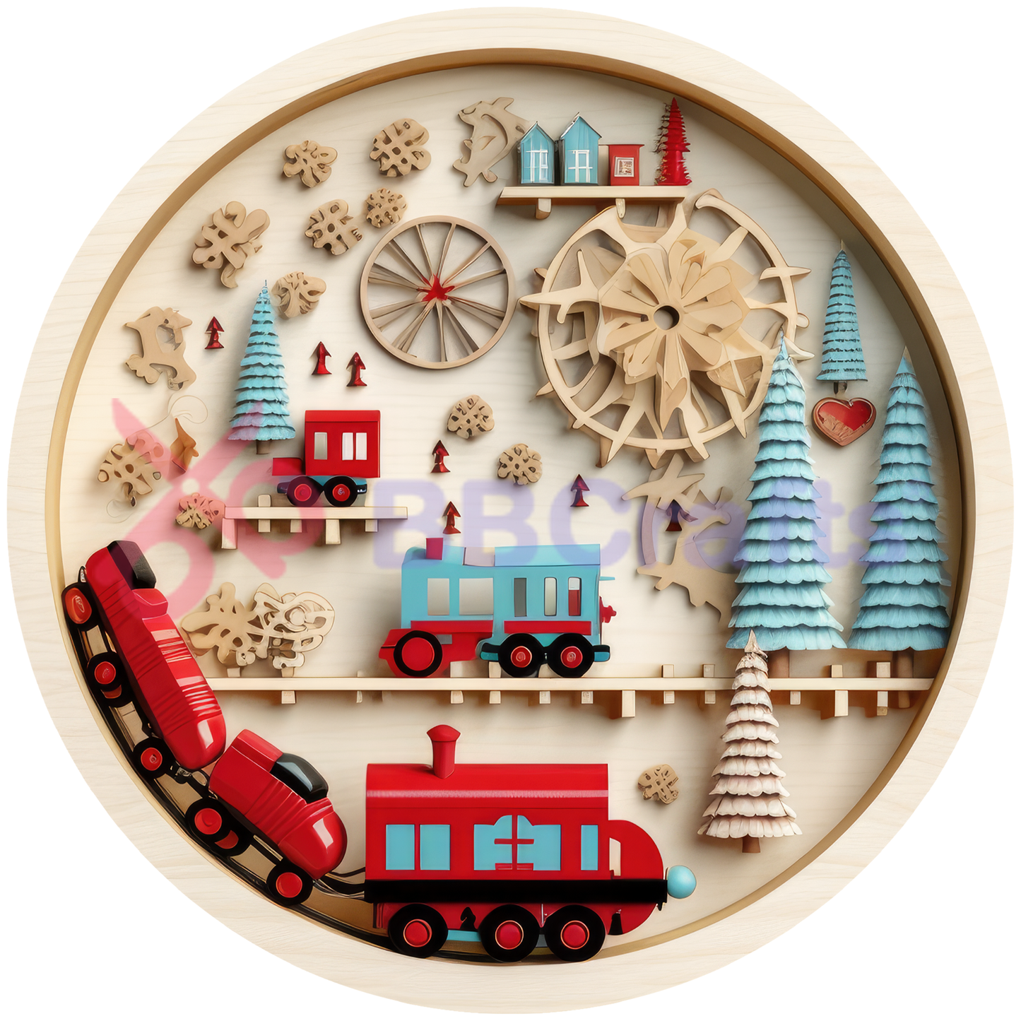 Christmas Toys Metal / Vinyl Sign - Made in USA