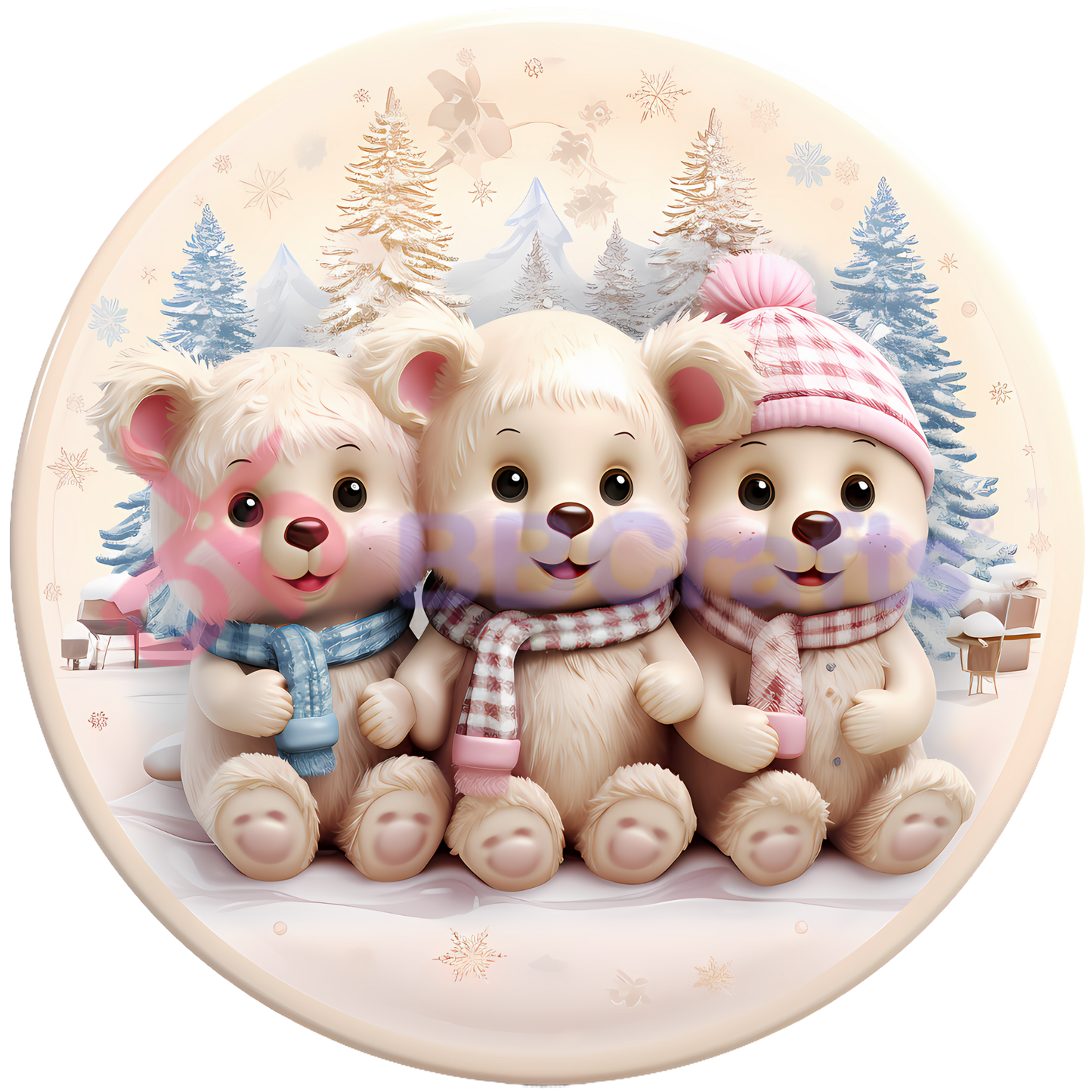 Teddy Bears Metal / Vinyl Sign - Made in USA