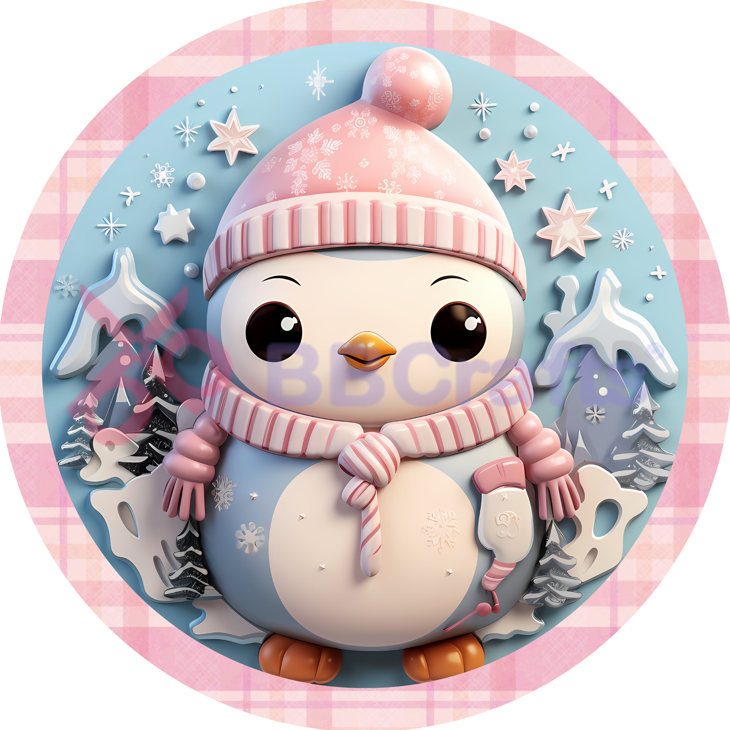 Penguin Metal / Vinyl Sign - Made in USA