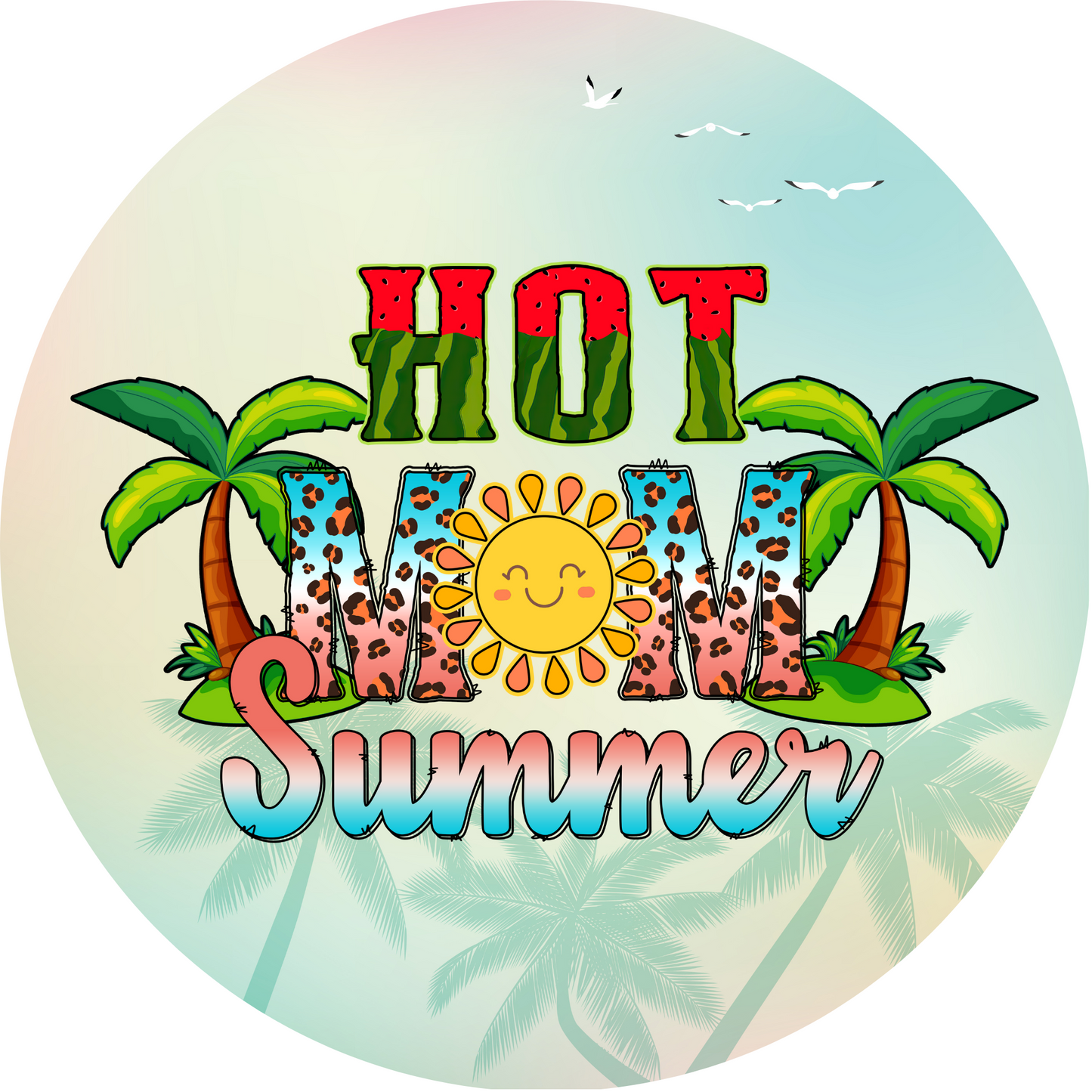 Hot Summer Metal / Vinyl Sign - Made in USA