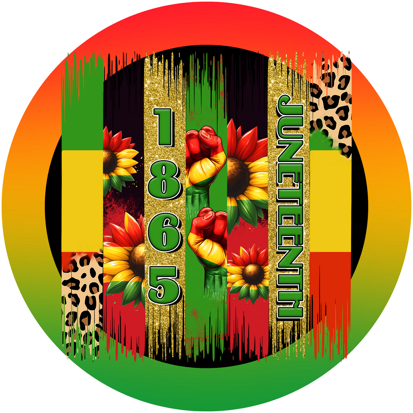 1865 Juneteenth Metal / Vinyl Sign - Made in USA