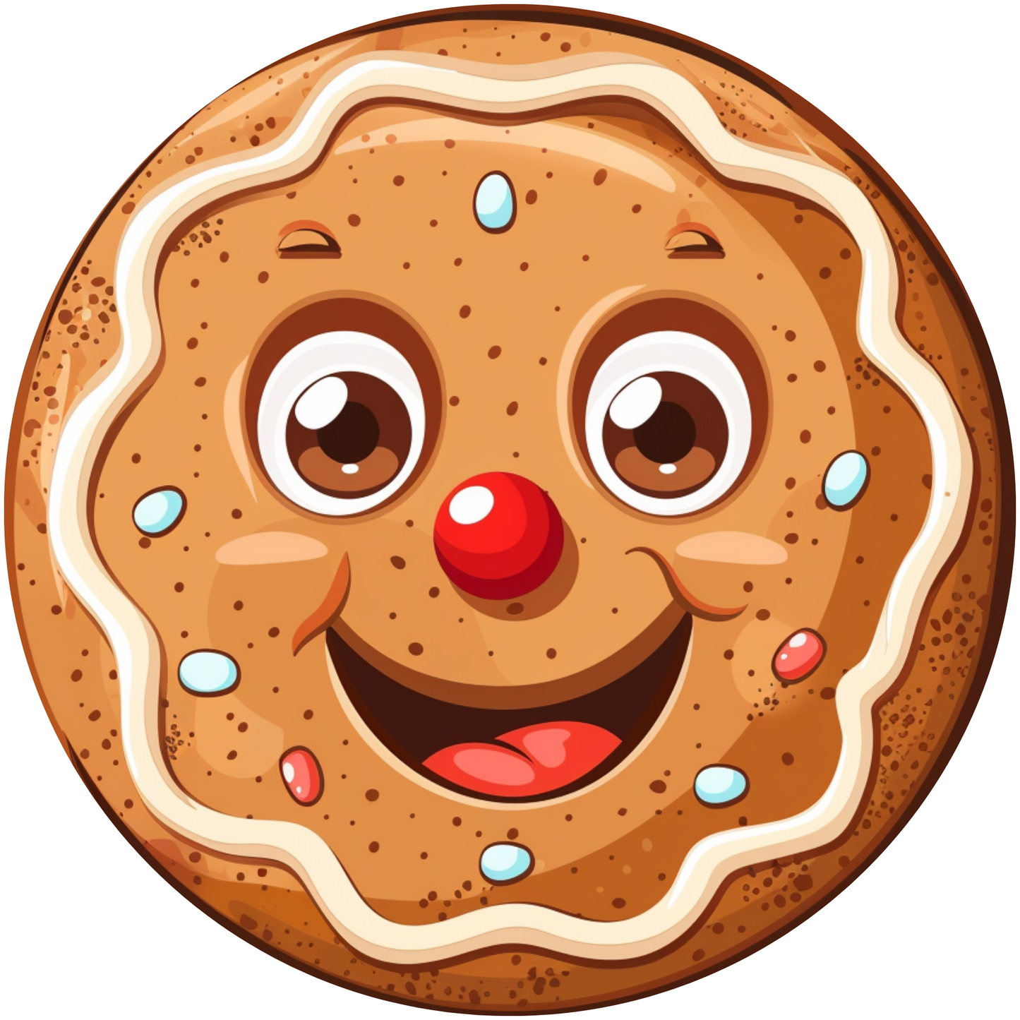 Gingerbread Cookie Metal / Vinyl Sign - Made in USA