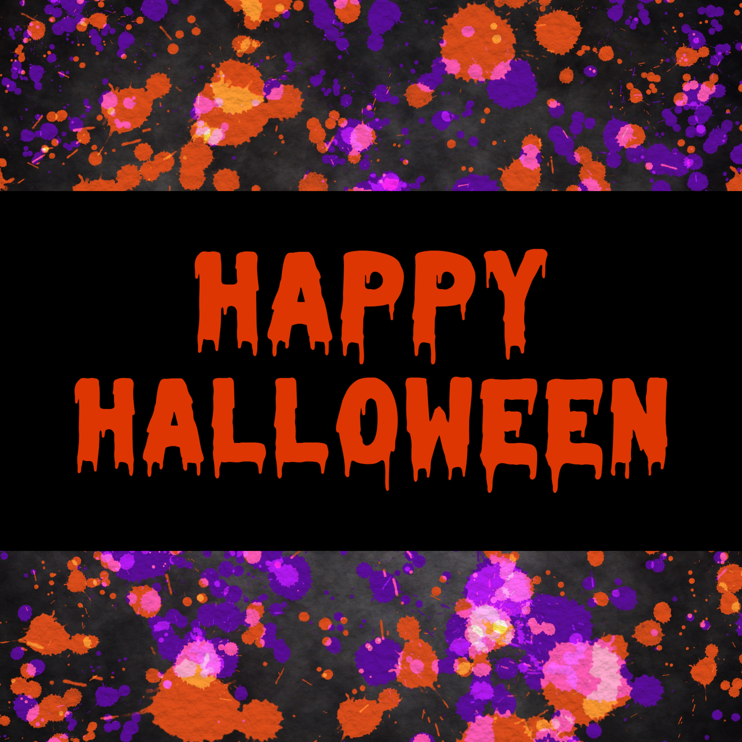 Happy Halloween Metal Sign - Made in USA