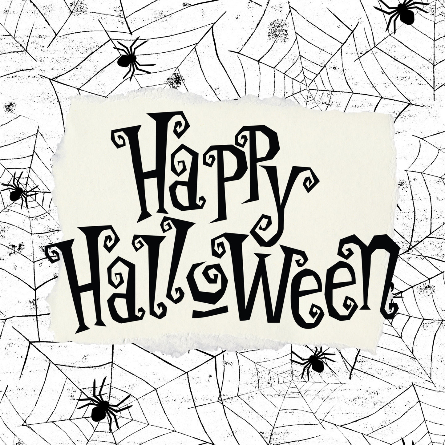 Happy Halloween Metal Sign - Made in USA