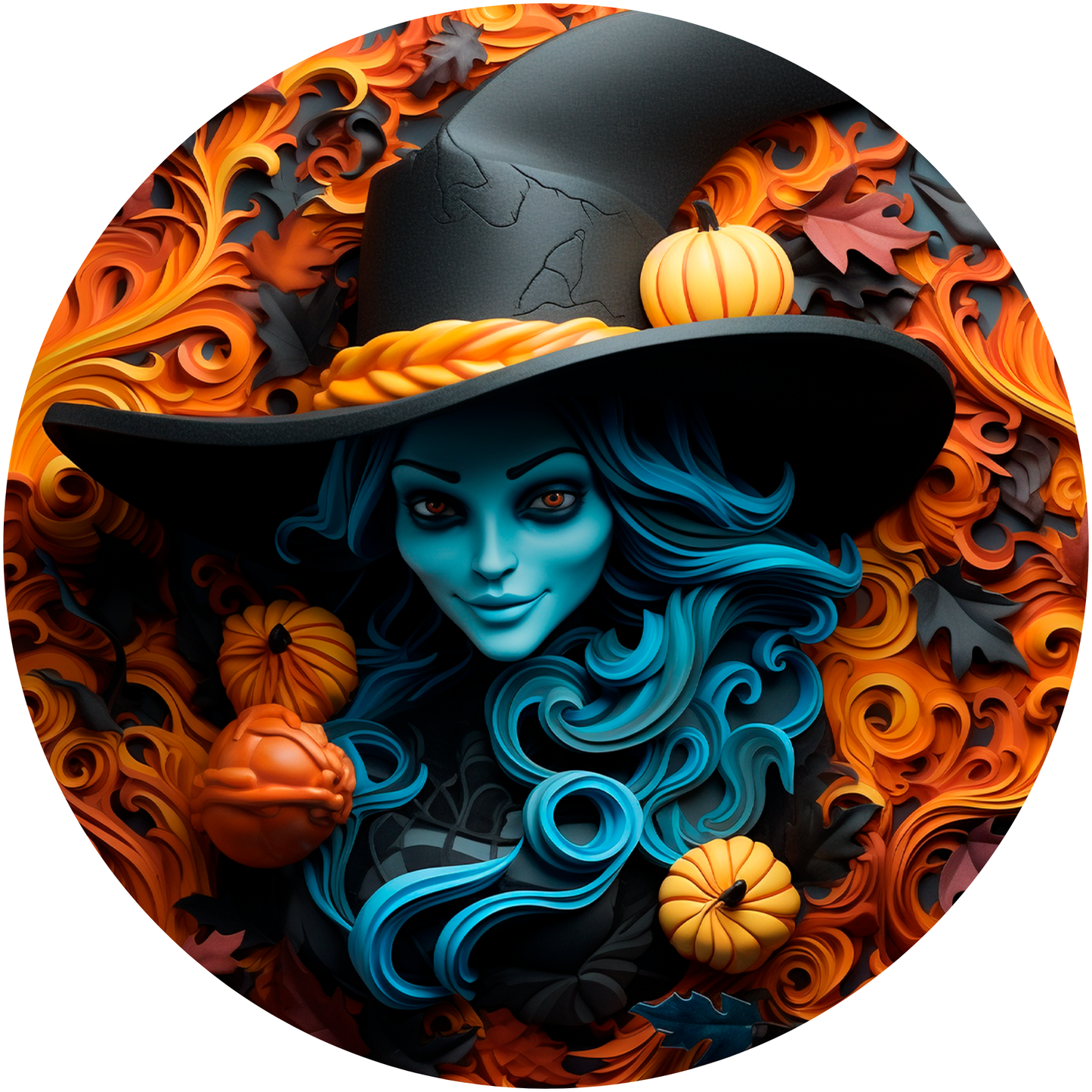 Witch Metal / Vinyl Sign - Made in USA