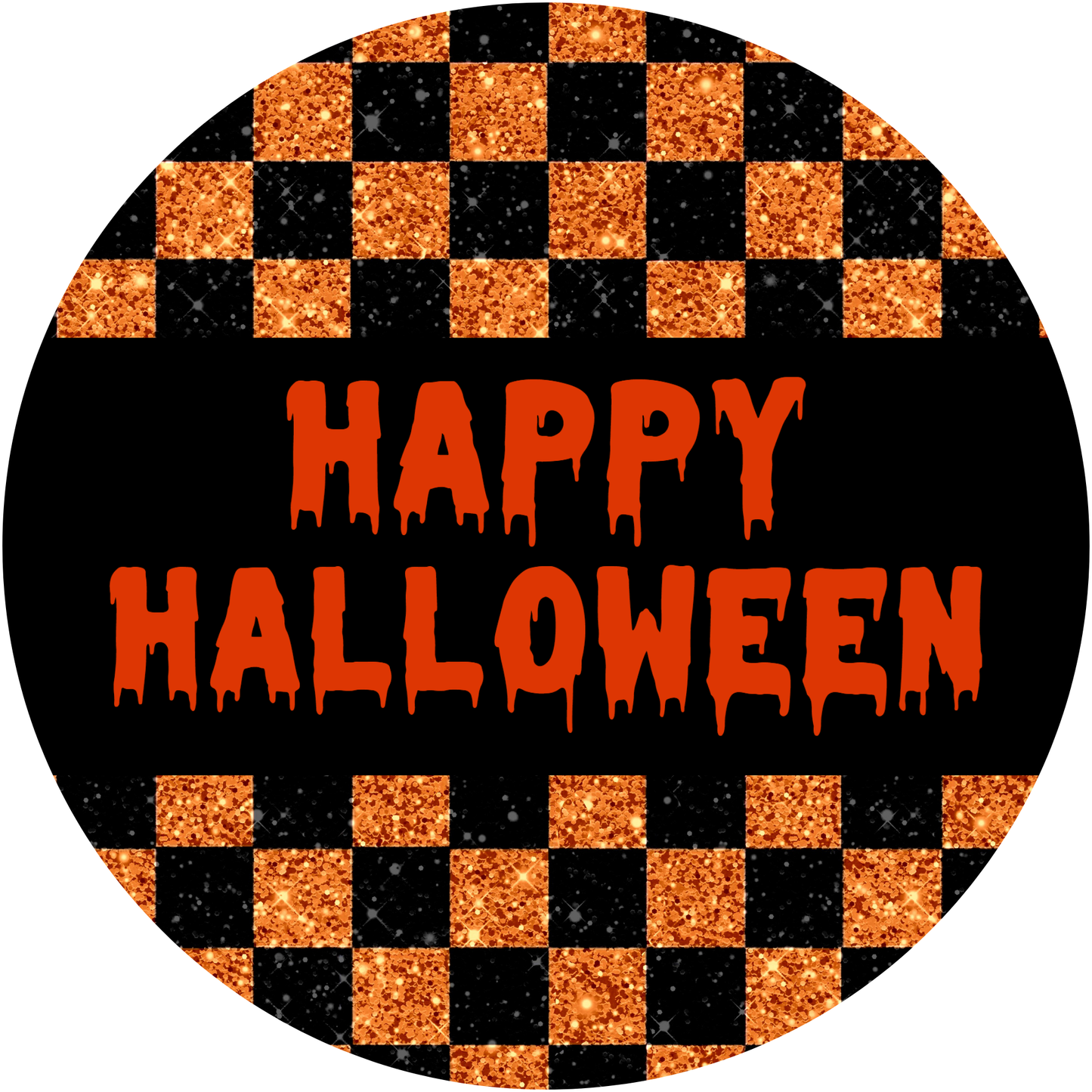 Happy Halloween Metal / Vinyl Sign - Made in USA