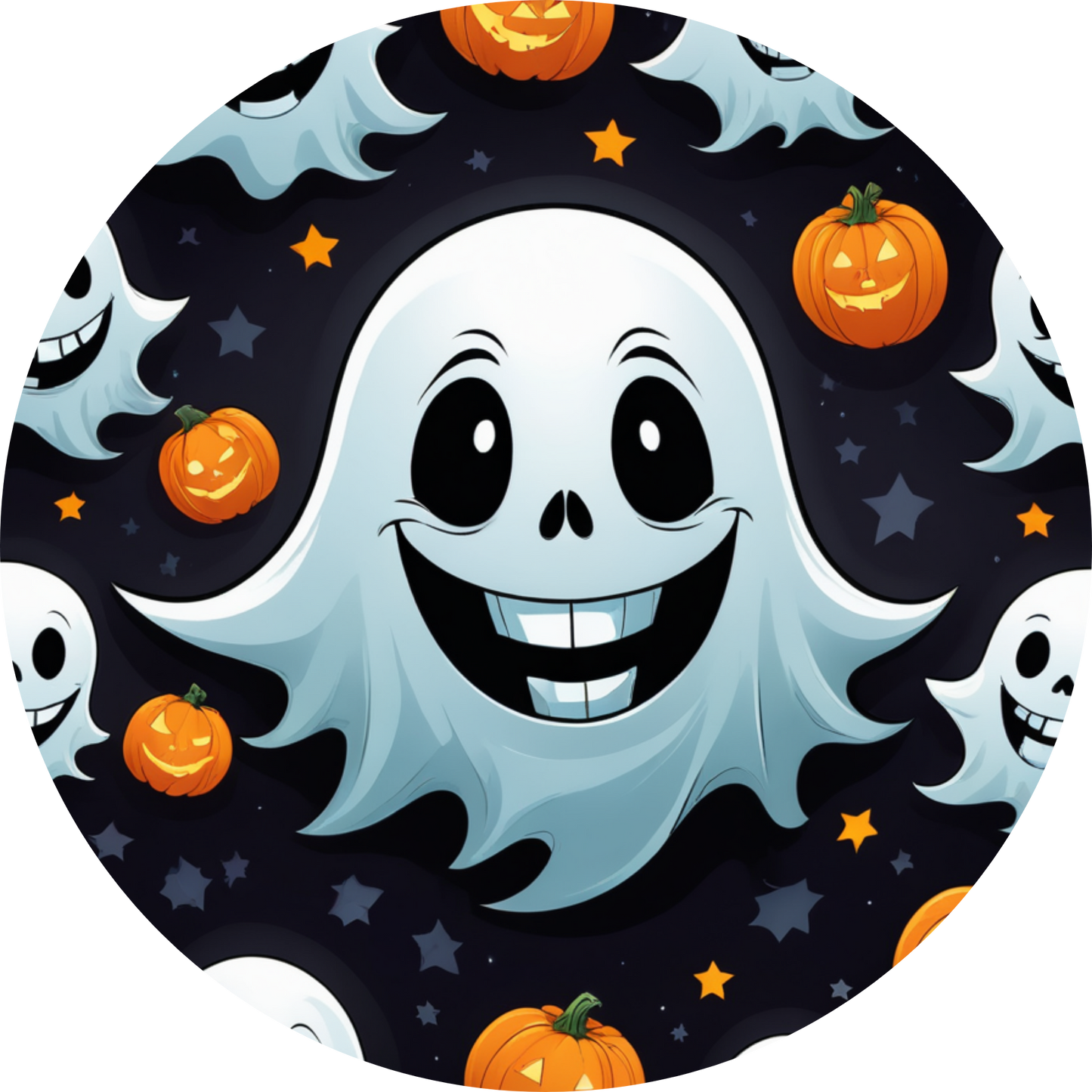 Ghostly Gathering Metal / Vinyl Sign - Made in USA