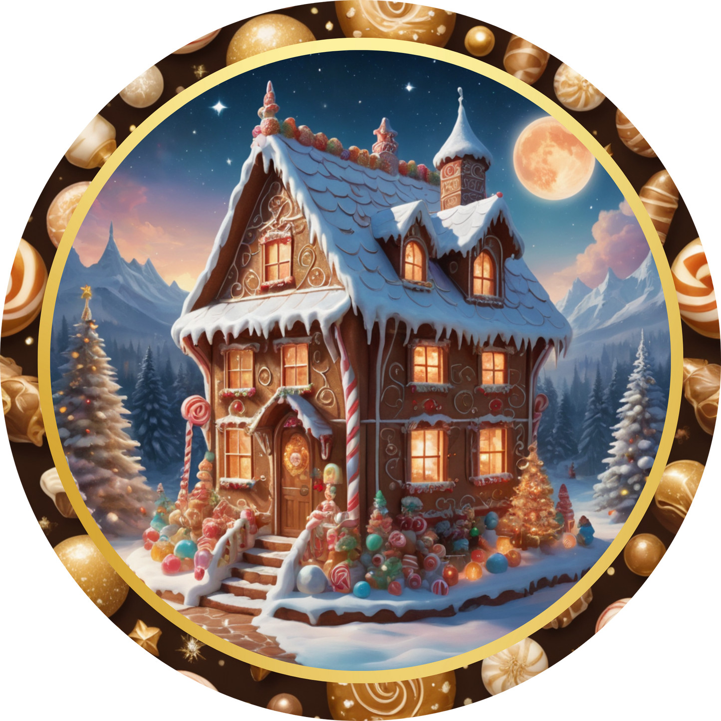 Winter Wonderland Metal / Vinyl Sign - Made in USA