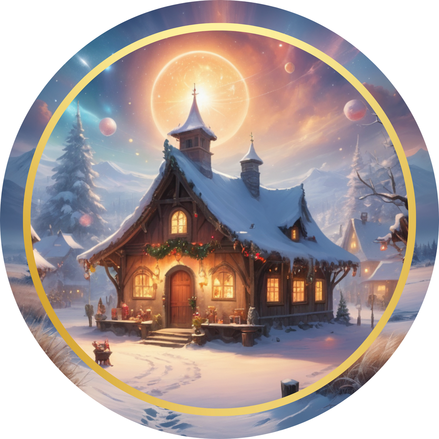 Winter Wonderland Home Metal / Vinyl Sign - Made in USA