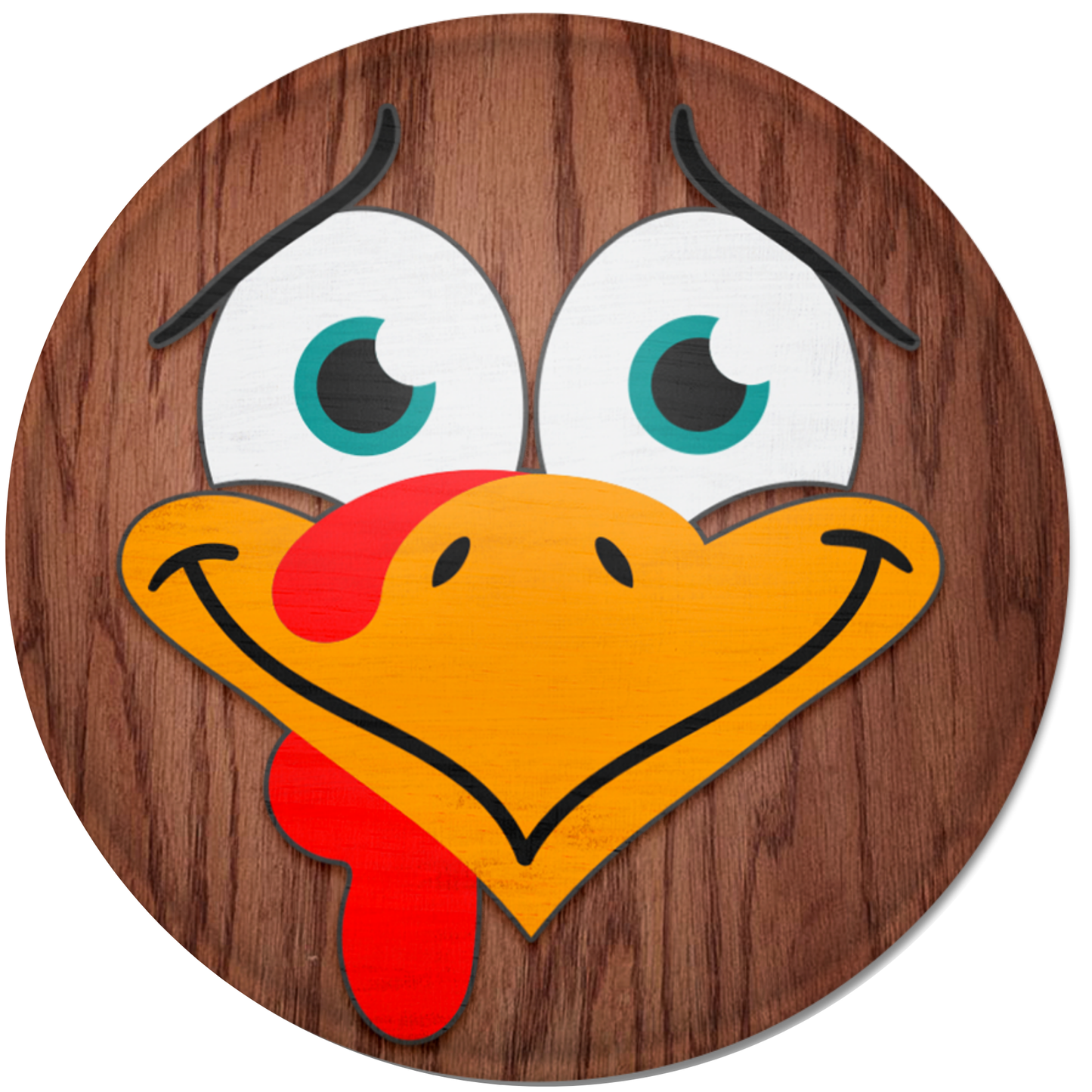 Turkey Metal / Vinyl Sign - Made in USA