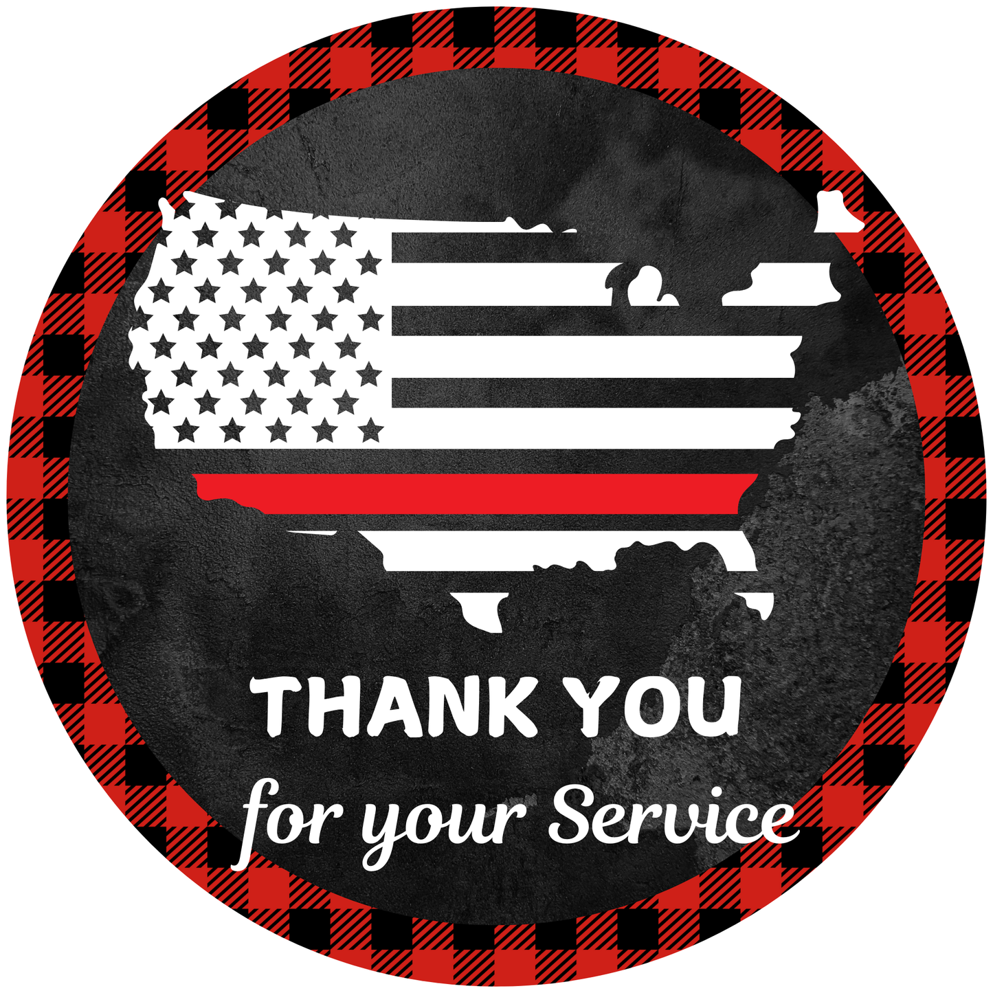 Firefighter Appreciation Metal / Vinyl Sign - Made in USA