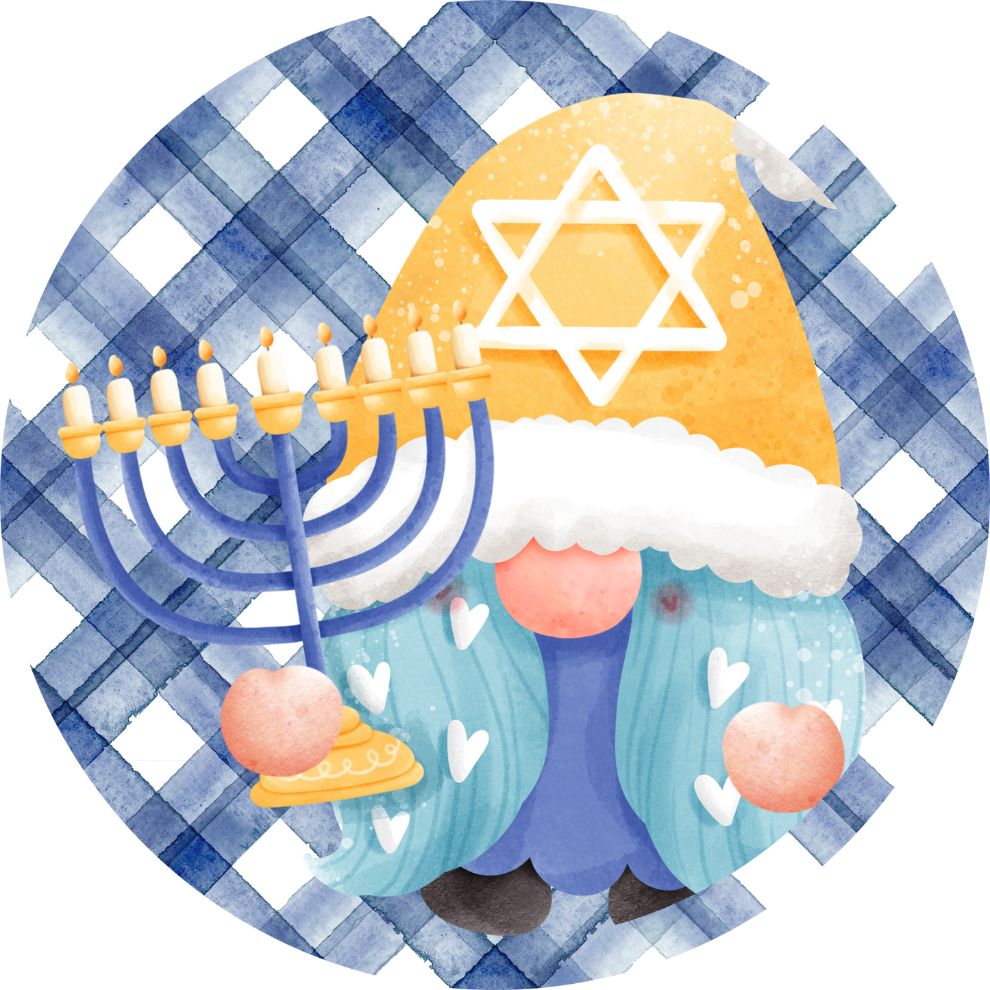 Hanukkah Gnome Metal / Vinyl Sign - Made in USA