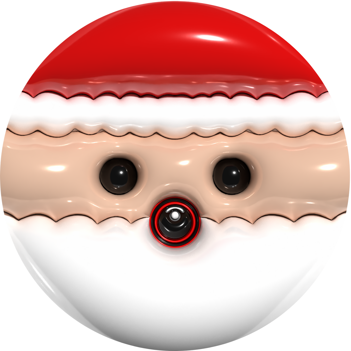 Santa Surveillance Cam Metal / Vinyl Sign - Made in USA