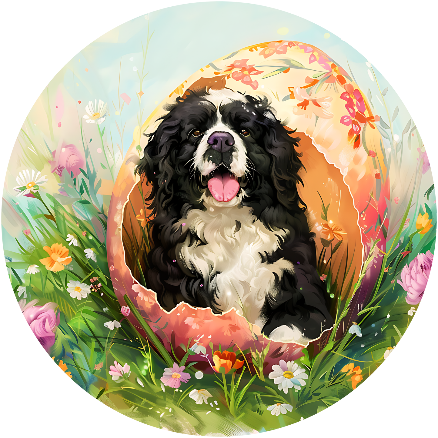 Cocker Spaniel Dog Metal / Vinyl Sign - Made in USA