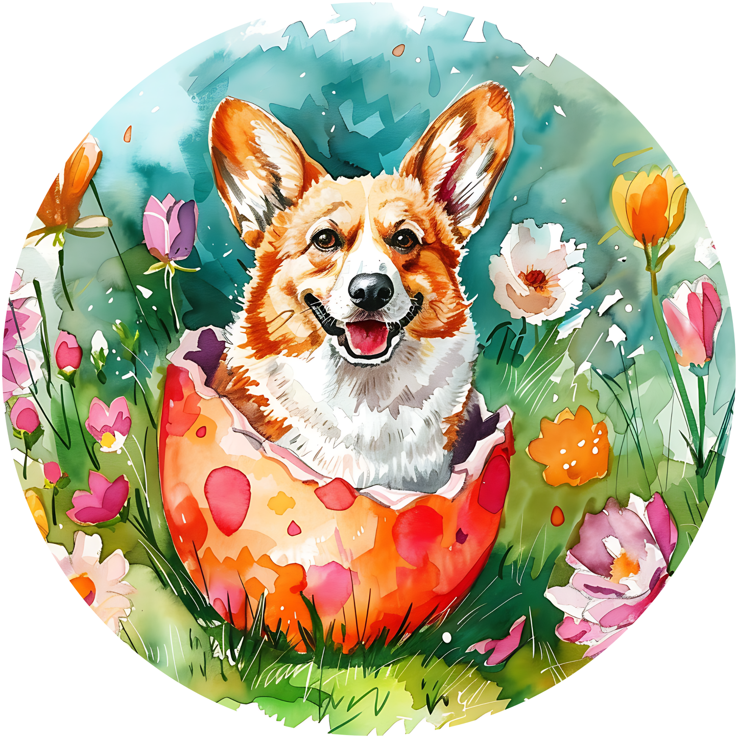 Pembroke Dog Metal / Vinyl Sign - Made in USA