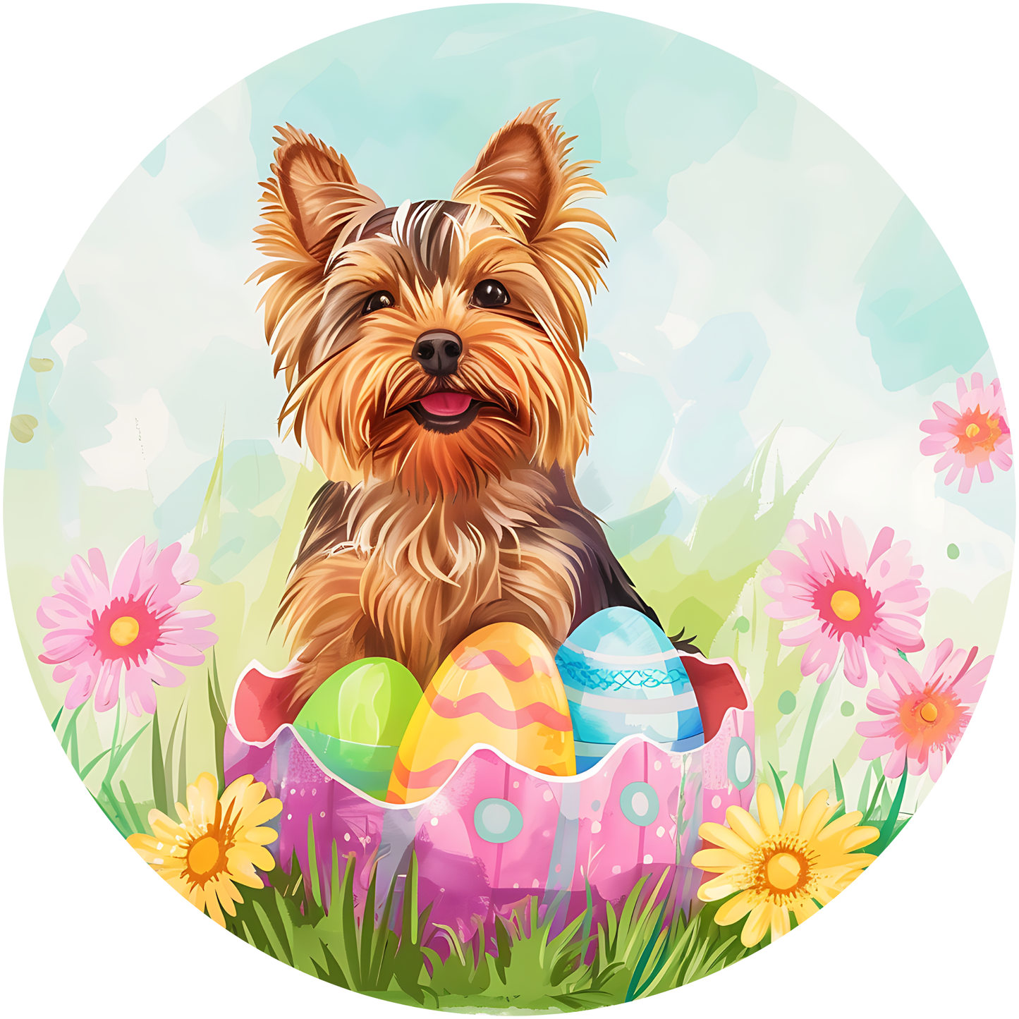 Yorkshire Terrier Dog Metal / Vinyl Sign - Made in USA