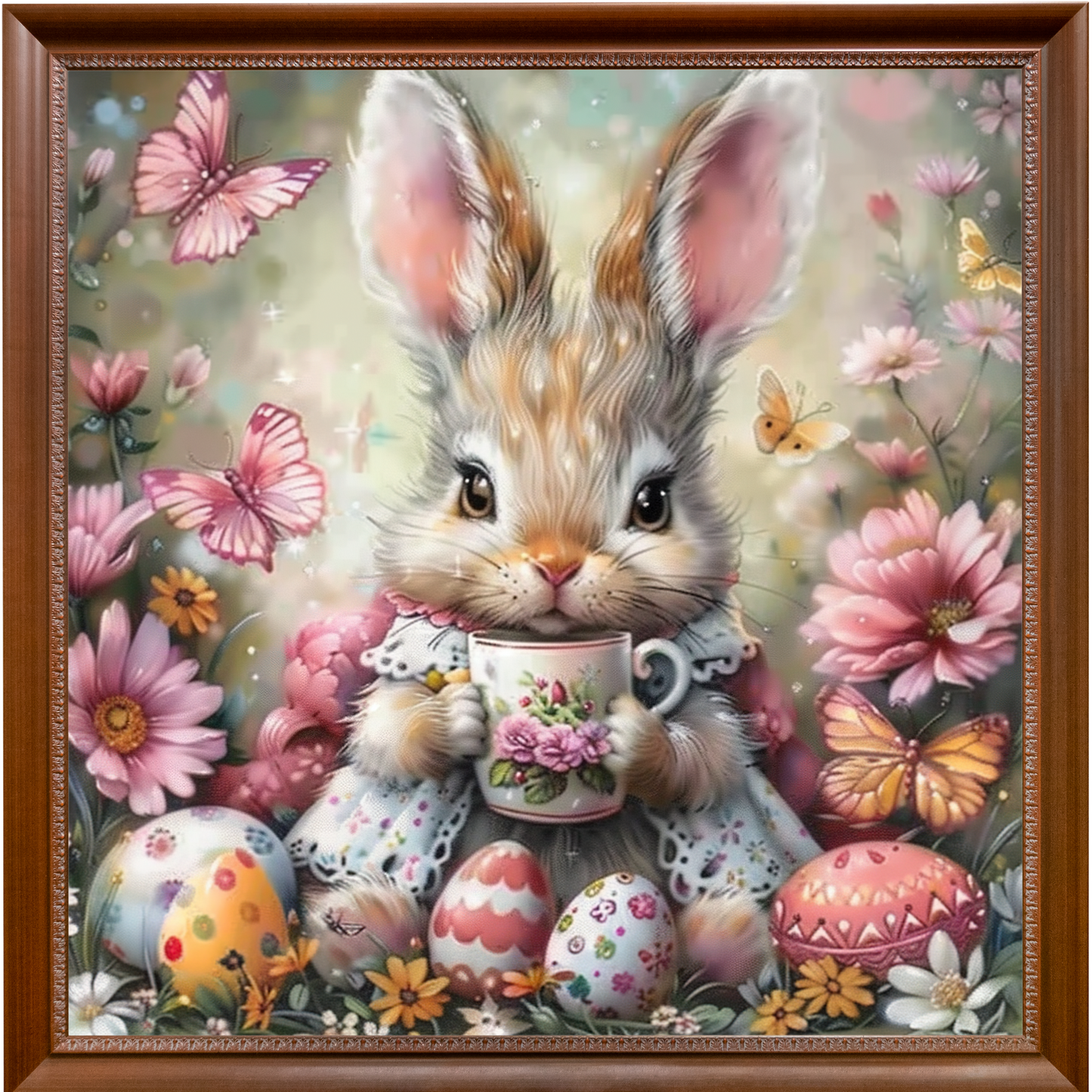 Rabbit Bunny Metal Sign - Made in USA