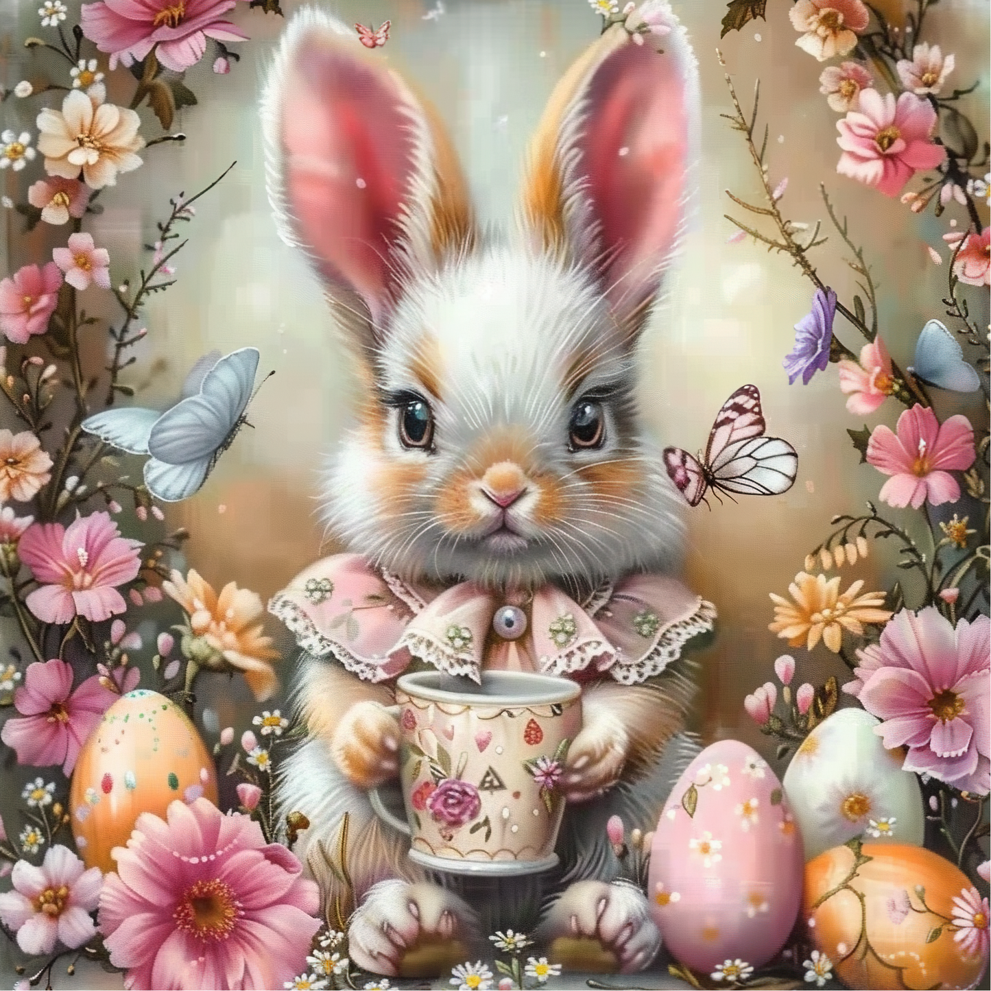 Rabbit Bunny Metal Sign - Made in USA