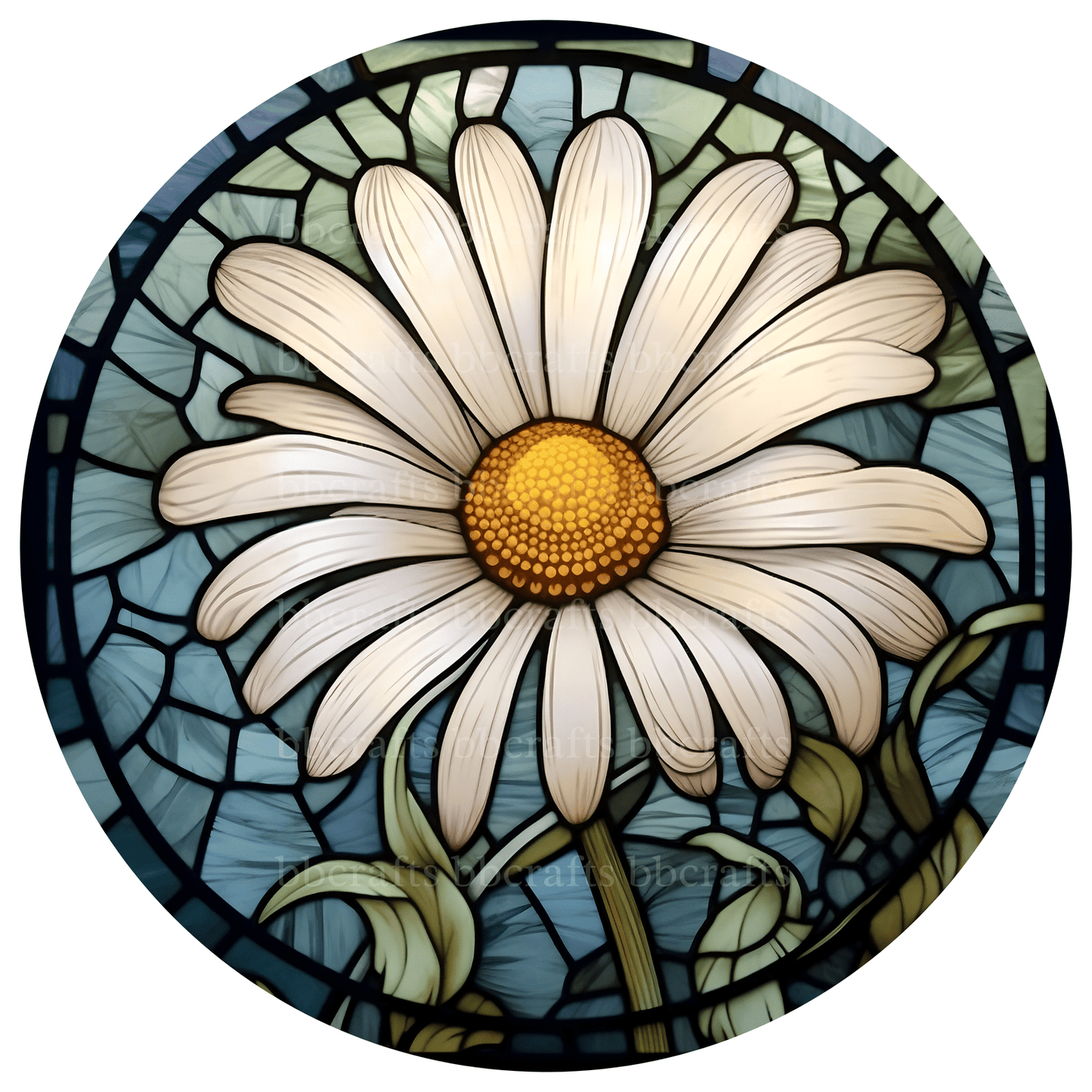 Flower Metal / Vinyl Sign - Made in USA