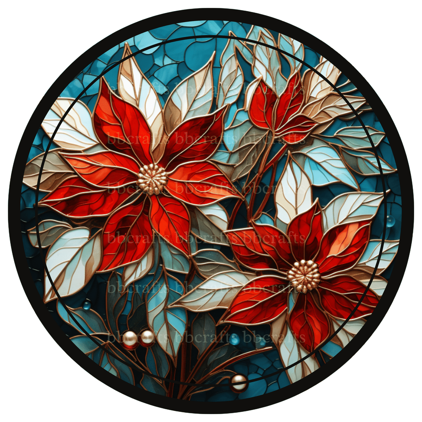 Flower Metal / Vinyl Sign - Made in USA