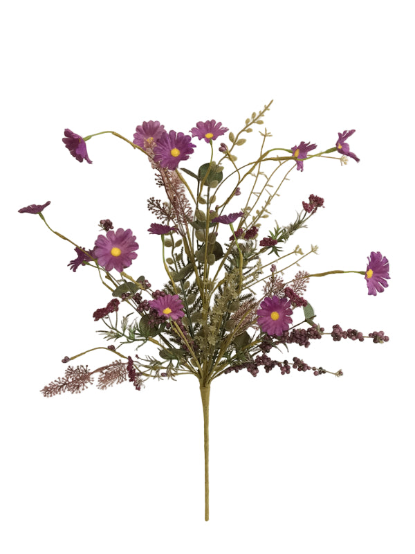 24 Inch Mixed Fall Filler Spray - Purple