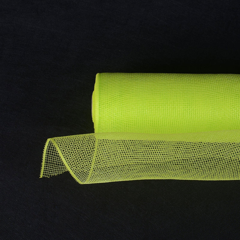 Apple Green - Floral Mesh Wrap Solid Color - ( 10 Inch x 10 Yards ) BBCrafts.com