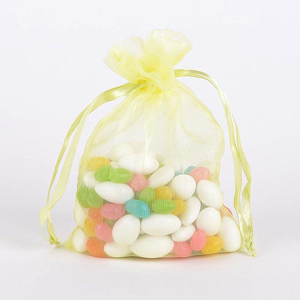 Baby Maize - Organza Bags - ( 3x4 Inch - 10 Bags ) BBCrafts.com