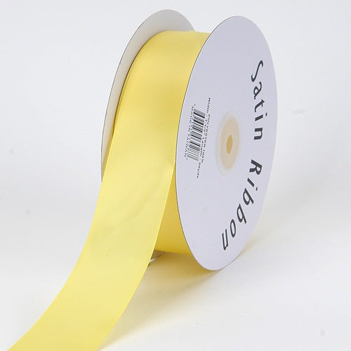 Canary - Satin Ribbon Single Face - ( 1/4 Inch | 100 Yards ) BBCrafts.com