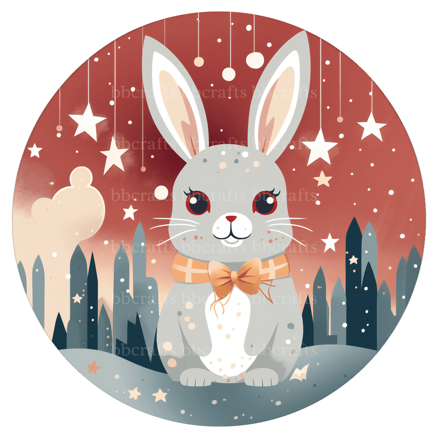 Christmas Cat Metal / Vinyl Sign - Made in USA