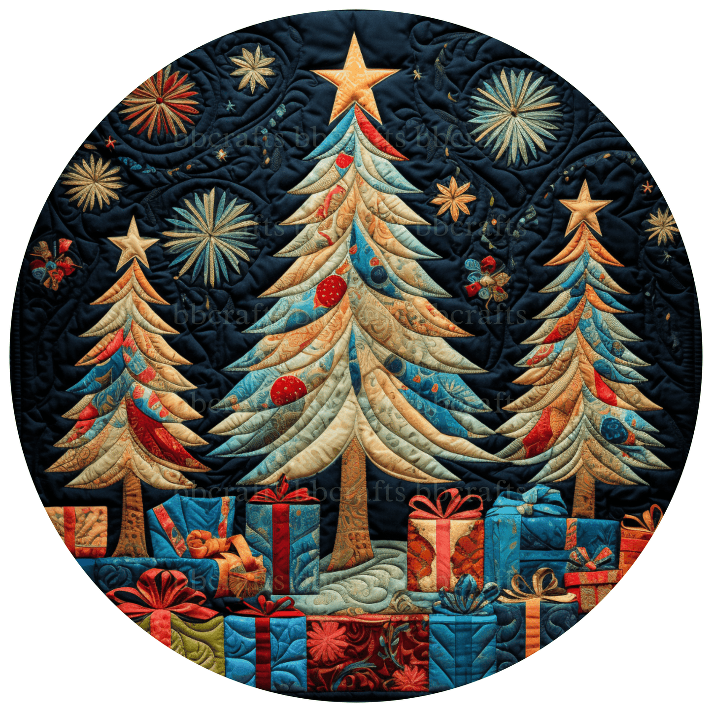 Christmas Christmas Tree Metal / Vinyl Sign - Made in USA