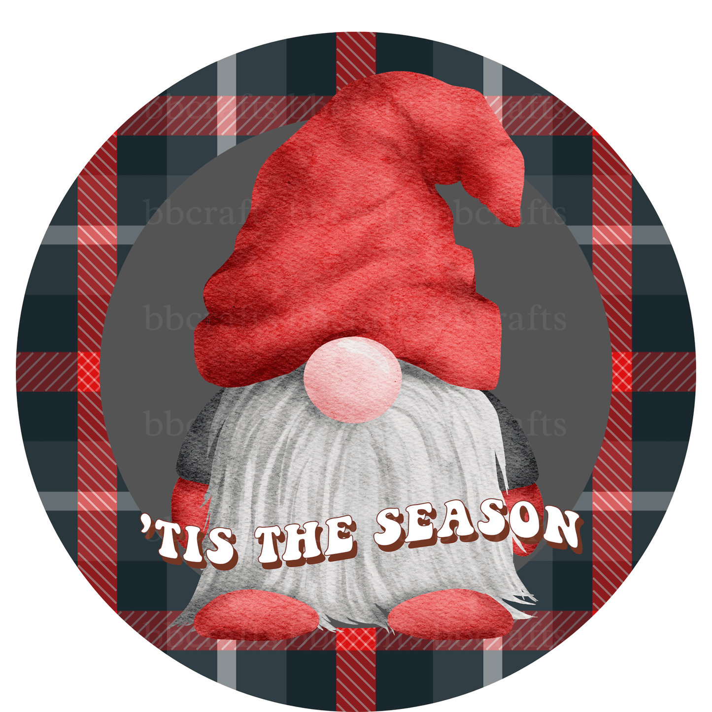 Gnome TIS The Season Metal / Vinyl Sign - Made in USA