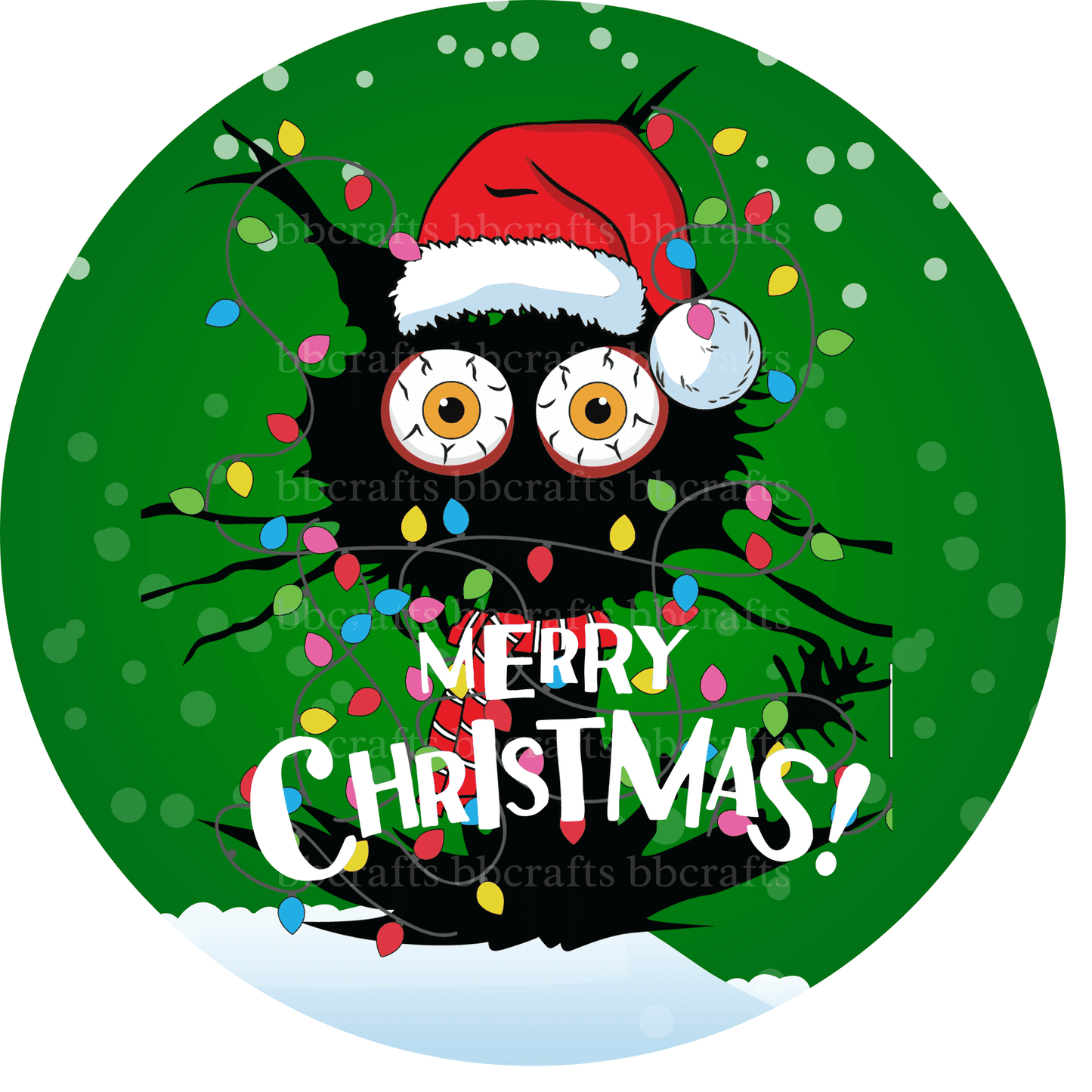 Christmas Merry Christmas Metal / Vinyl Sign - Made in USA