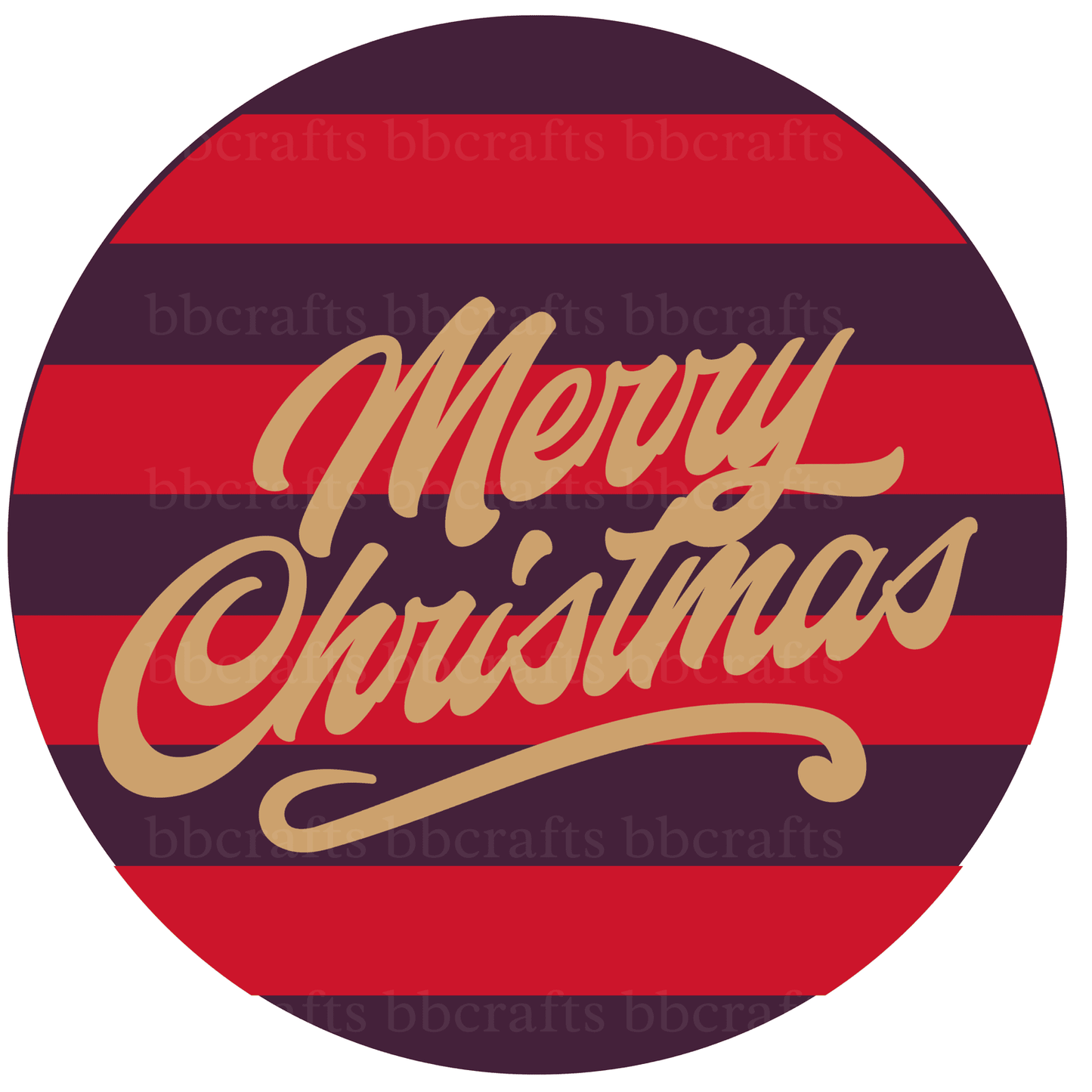 Christmas Merry Christmas Metal / Vinyl Sign - Made in USA