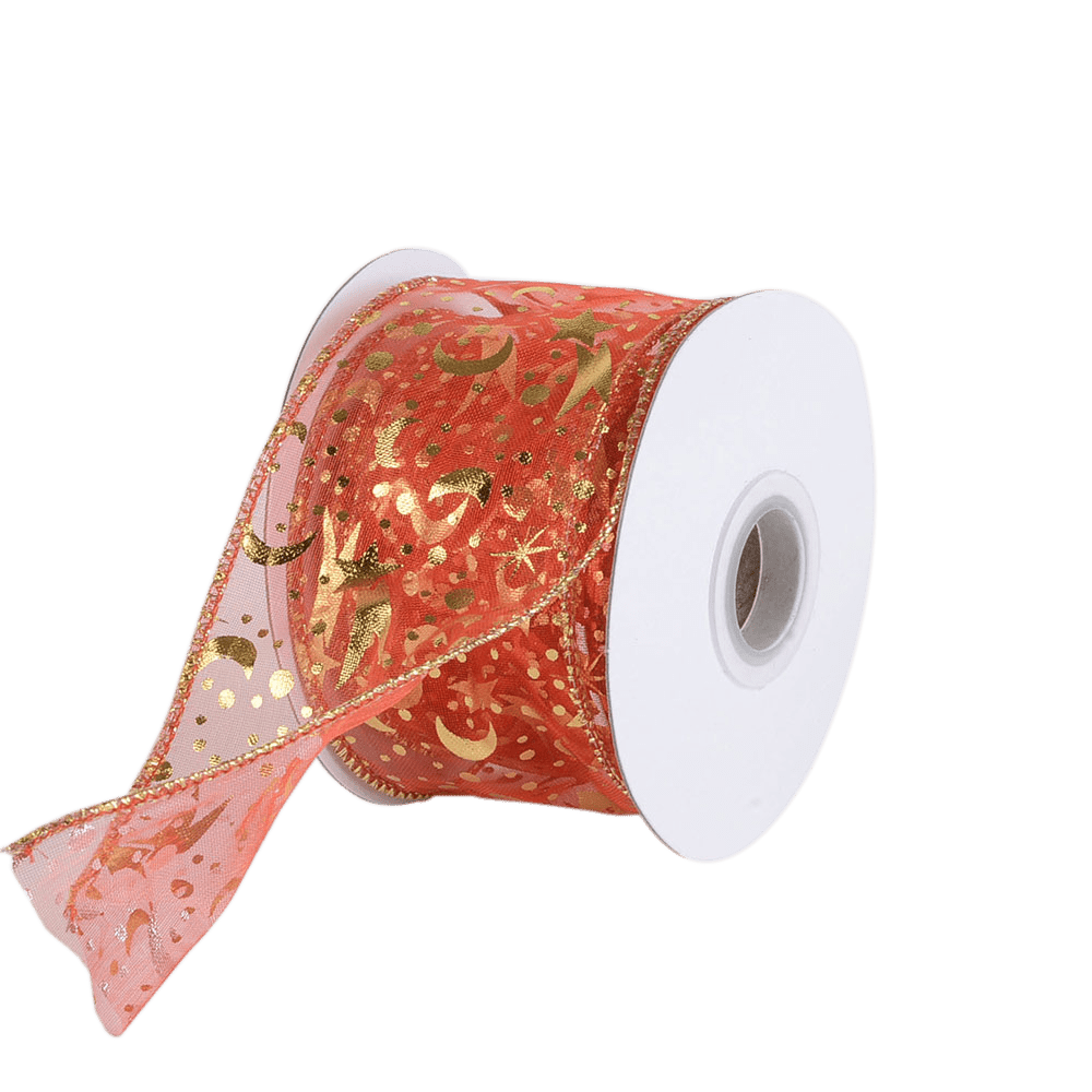 Christmas Ribbon ( 2 - 1/2 Inch x 10 Yards ) - X123044 BBCrafts.com