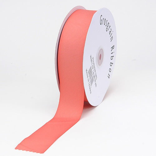 Dusty Rose - Grosgrain Ribbon Solid Color - ( W: 7/8 Inch | L: 50 Yards ) BBCrafts.com
