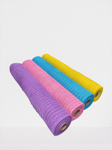 Easter Mesh Set - Pack of 4 Rolls ( 21 Inch x 10 Yards ) Each BBCrafts.com