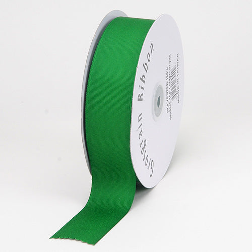 Emerald - Grosgrain Ribbon Solid Color - ( 1/4 Inch | 50 Yards ) BBCrafts.com