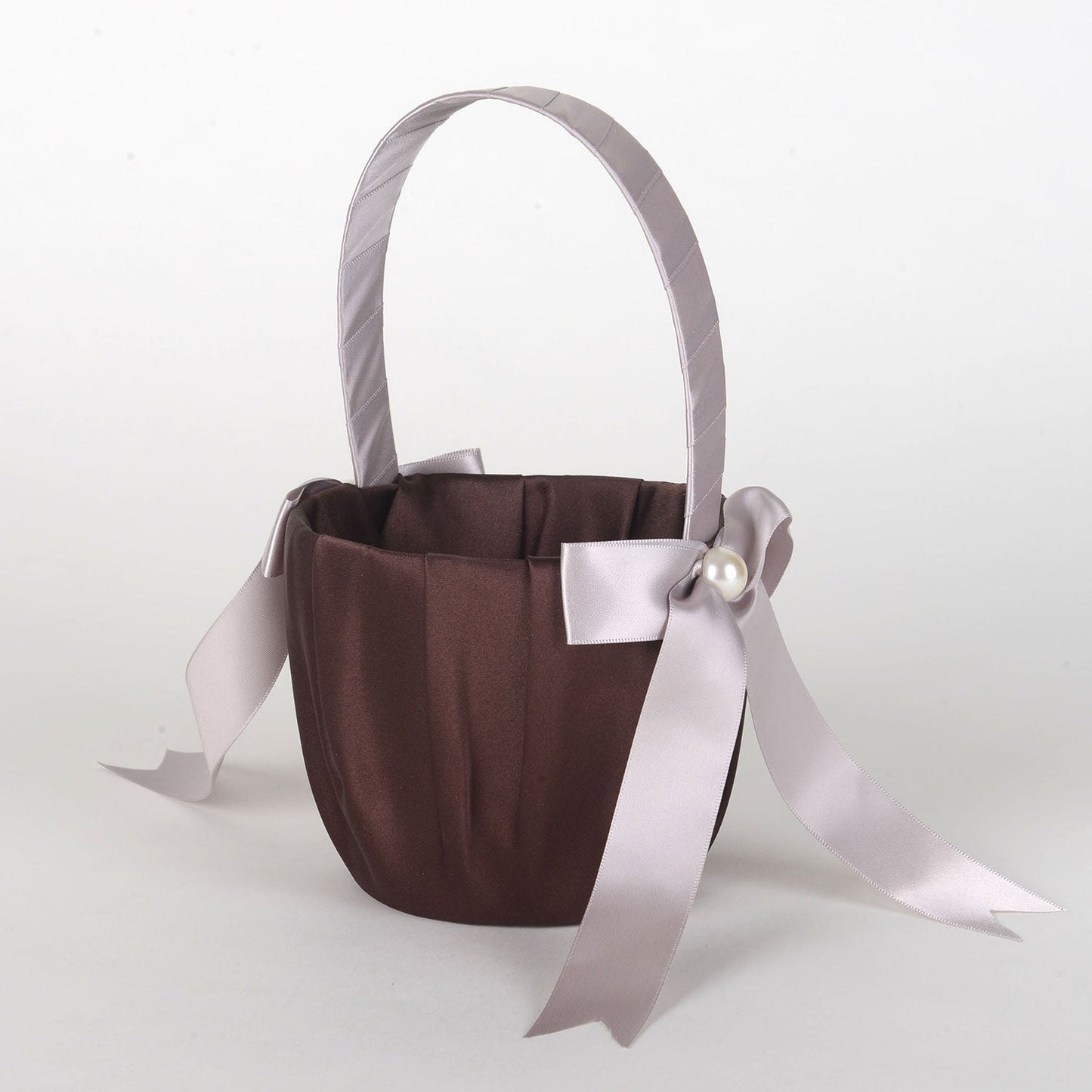 Flower Girl Baskets Brown ( 7 Inch Tall ) - 5702 BBCrafts.com