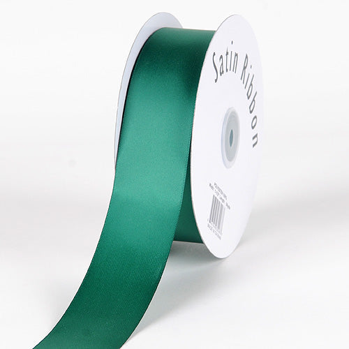 Forest Green - Satin Ribbon Single Face - ( 7/8 Inch | 100 Yards ) BBCrafts.com