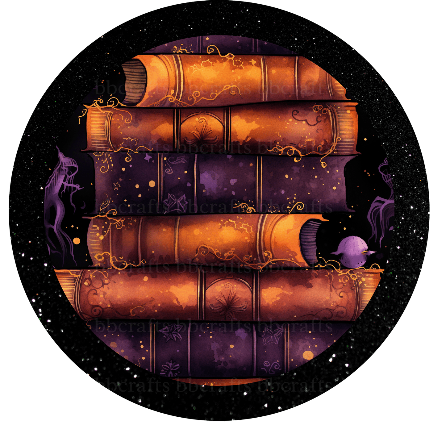 Halloween Book of Wizardry Metal / Vinyl Sign - Made in USA