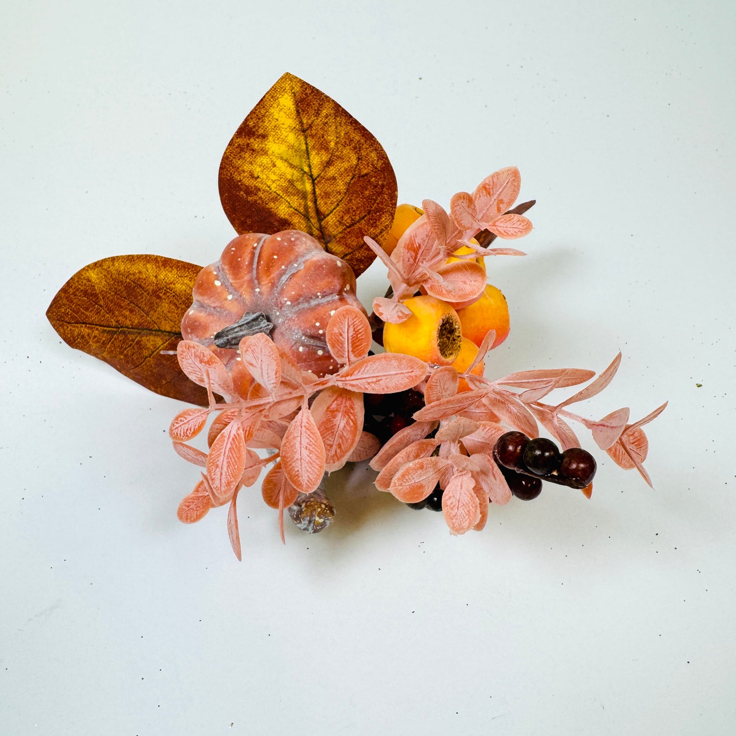 10 Inch L Pumpkin Fall Pick