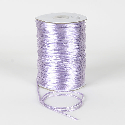 Lavender - 2mm Satin Rat Tail Cord - ( 2mm x 200 Yards ) BBCrafts.com