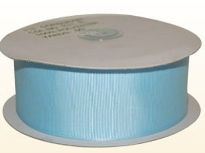 Light Blue - Grosgrain Ribbon Solid Color 25 Yards - ( W: 5/8 Inch | L: 25 Yards ) BBCrafts.com