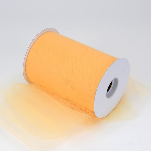 Light Gold - Premium Tulle 100 Yards ( W: 6 Inch | L: 100 Yards ) BBCrafts.com