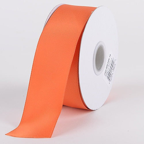 Orange - Satin Ribbon Double Face - ( W: 5/8 Inch | L: 25 Yards ) BBCrafts.com